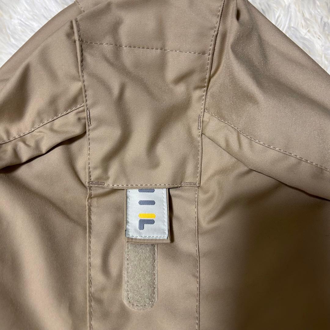 FILA フィラ スキー スノーボード ウェア ベージュ シンプル M Ｌ