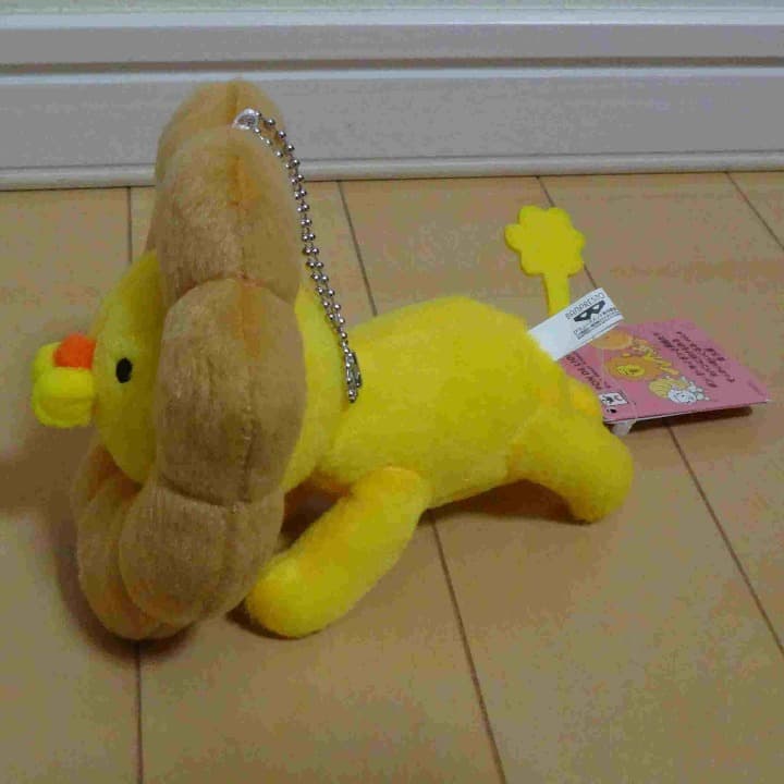 ポン・デ・ライオン　カバンに付けられる　でっかいぬいぐるみ　ポンデライオン