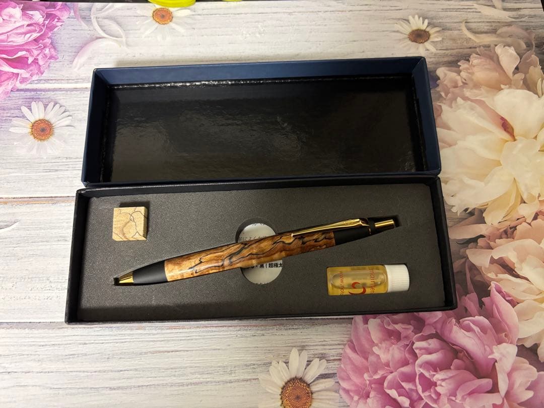 野原工芸　スポルテッド栃　ボールペン