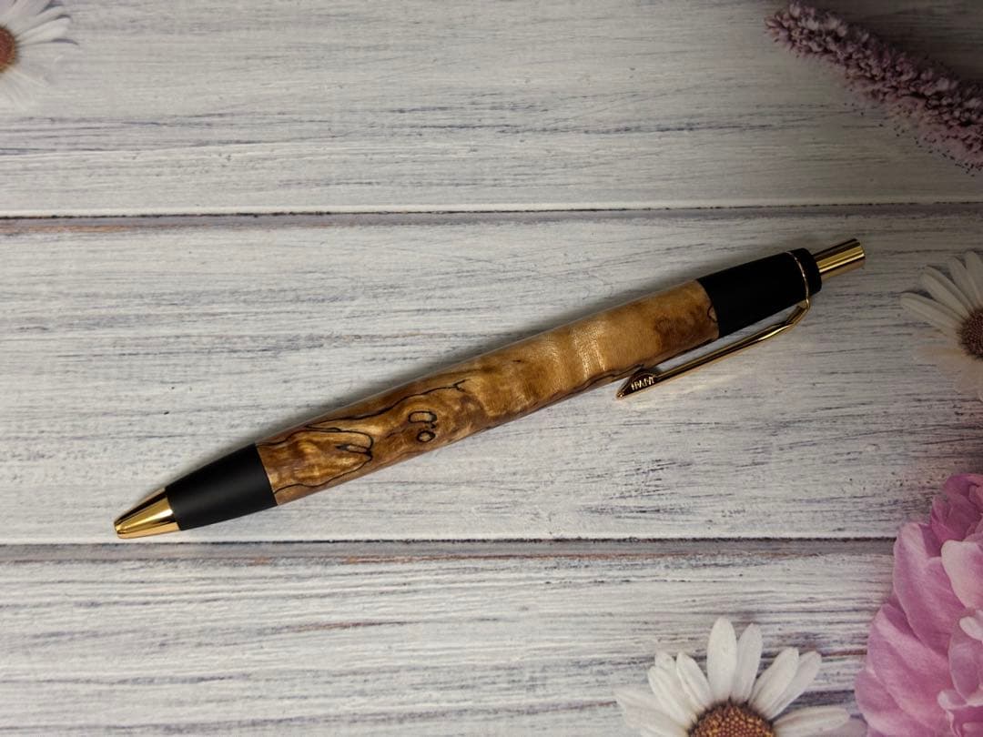 野原工芸　スポルテッド栃　ボールペン