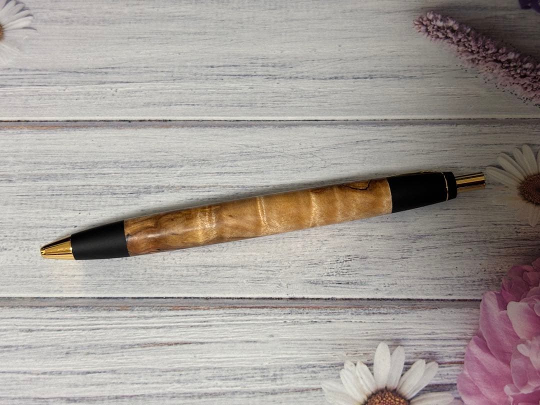 野原工芸　スポルテッド栃　ボールペン