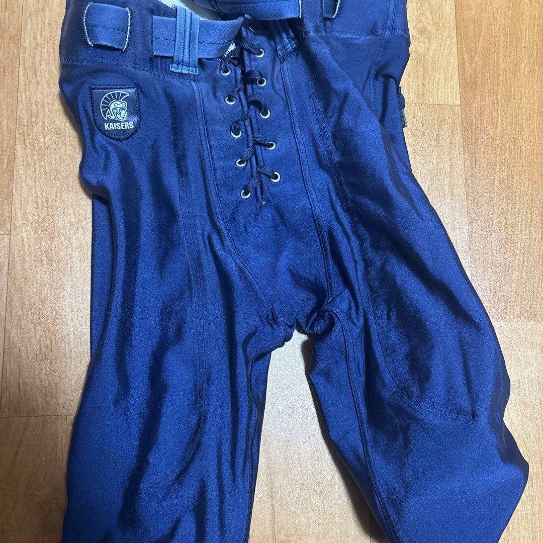 KAISERS アメリカンフットボールパンツ ネイビー