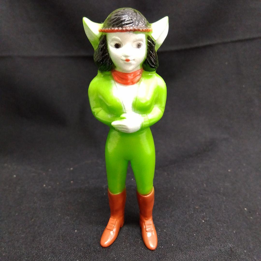 特撮『アクマイザー3』に登場するキャラクター「ダルニア」のソフビ人形　フィギュア