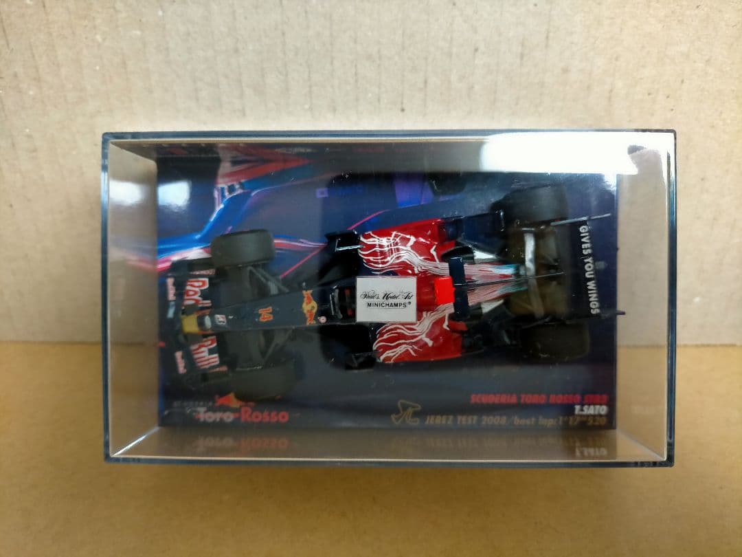 PMA 1/43 トロロッソ F1 STR3 佐藤琢磨 2008 ヘレス テスト