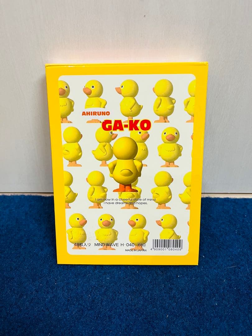 あひるのガーコ　メモ帳　プロフィール帳　レトロ