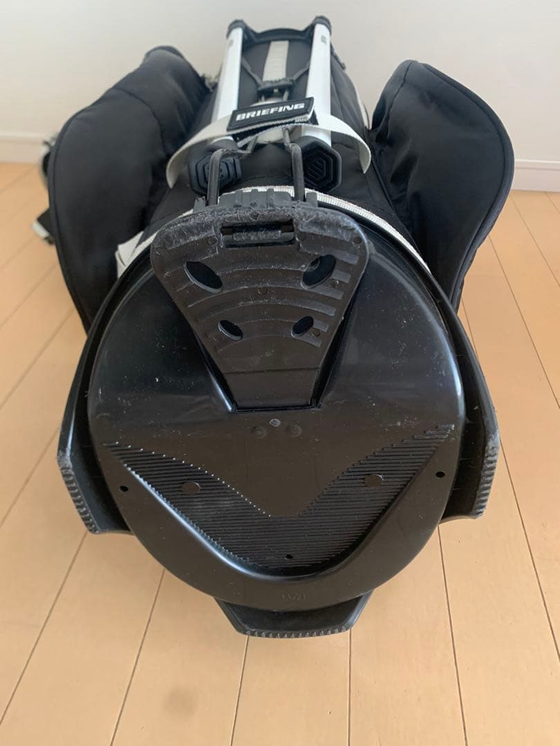 BRIEFING キャディバッグ CR-4 #2 ブラック/ホワイト