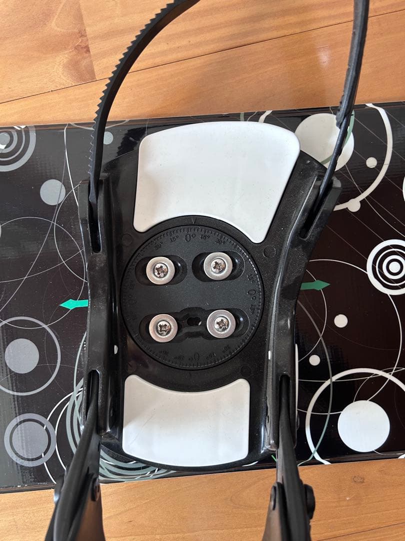 zumaスノーボードビンディングセット　153cm