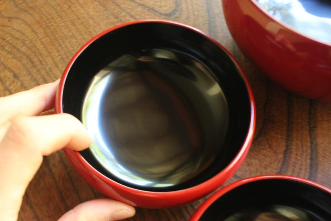 時代逸品！極上塗分け漆の美しい応量器＆蓋揃いセット（検輪島塗器七つ椀懐石椀