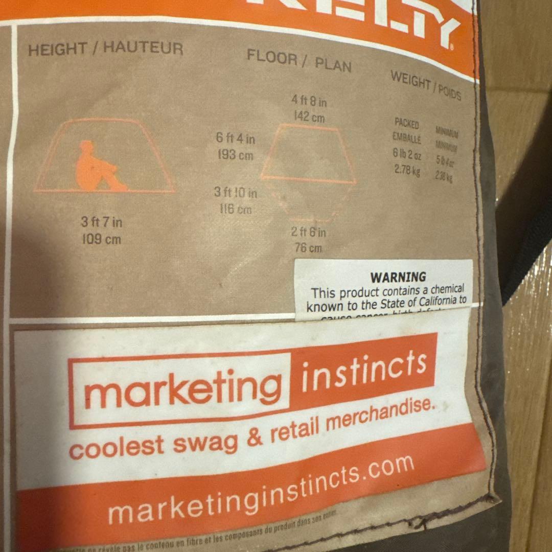 Kelty Cabana テント 3'7\" HALOコラボ