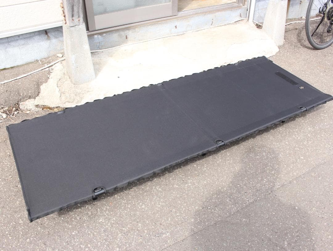 美品 ヘリノックス タクティカルコット コンバーチブル ブラック レッグ付き