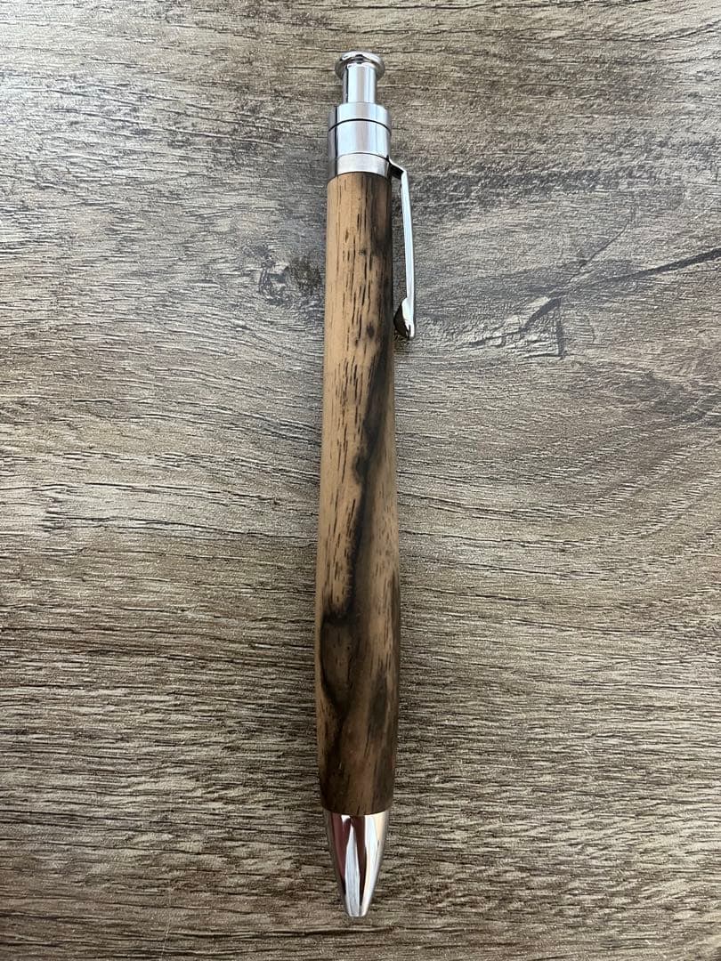 工房楔 ルーチェペン 欅杢 黒柿 花梨虎杢（3本セット）