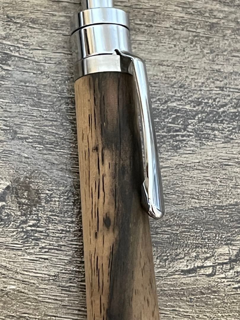 工房楔 ルーチェペン 欅杢 黒柿 花梨虎杢（3本セット）