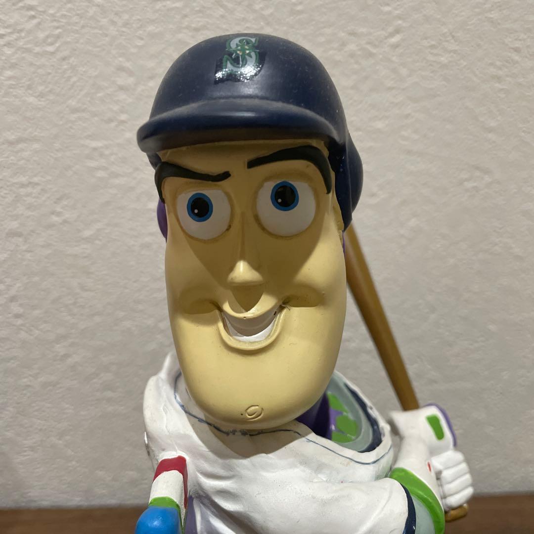 d*7様 ボブルヘッド　バズ・ライトイヤー 野球選手フィギュア　シアトルマリナー