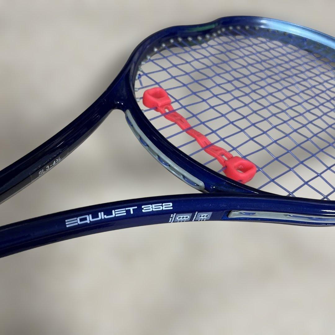 テニスラケット 3本&バック 希少・激レア ラコステ・ヨネックス・ウィルソン