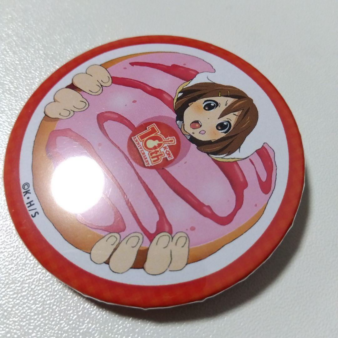 【けいおん！】平沢唯 10周年記念 ポップアップストア 桜高購買部 缶バッジ ①