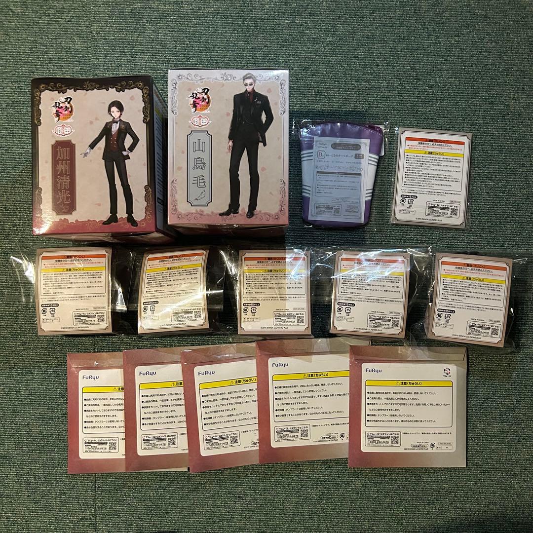 刀剣乱舞 フリューくじ まとめ売り １４点セット