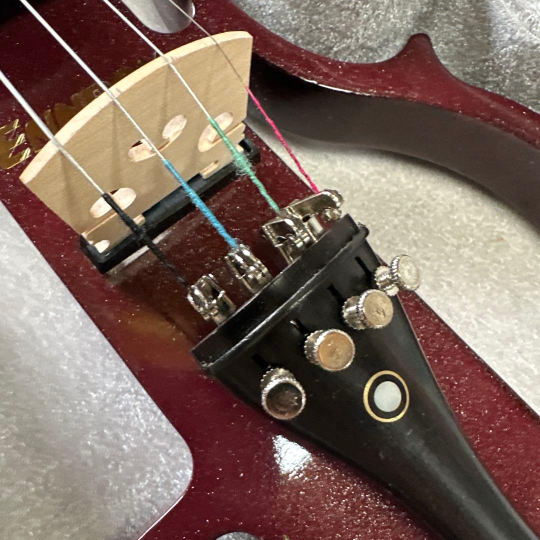 ENNBOM サイレントバイオリン HVPV-30 エレキバイオリン ※r2