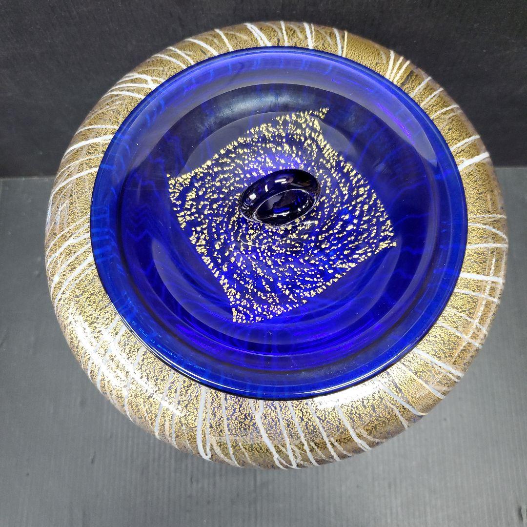 玻璃の匠 吉田勝美作 ガラス 水指 茶道具 93