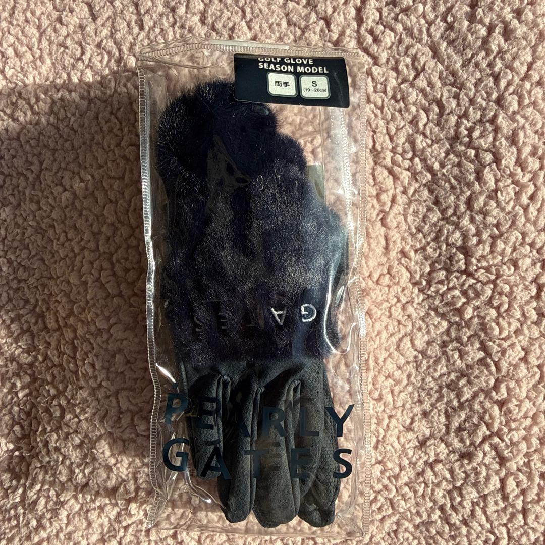 最終価格PEARLY GATES ゴルフグローブ Sネイビー公式ストア購入品