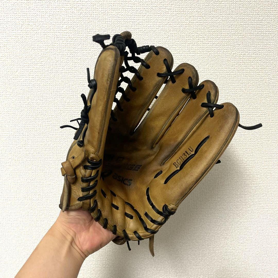 328 アシックス ゴールドステージ 和牛 即戦力 外野手用グローブ