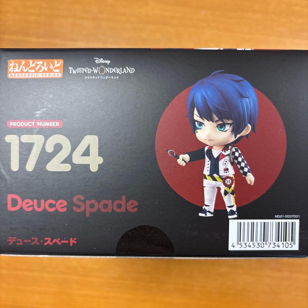 【未開封】ねんどろいど 缶バッジ ツイステ デュース・スペード