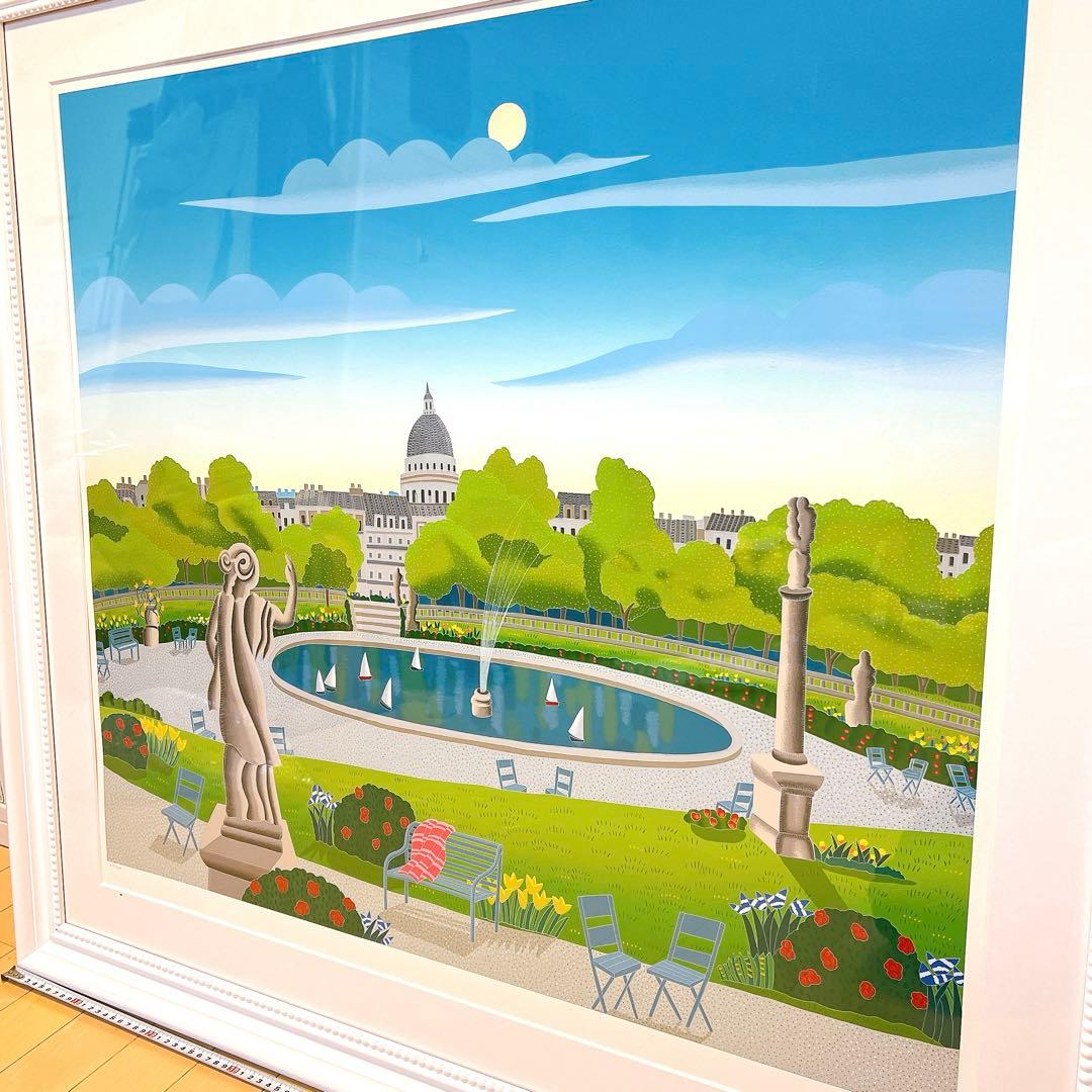 【限定1枚】トーマスマックナイト　ルクセンブルク ガーデン 129/200 真作