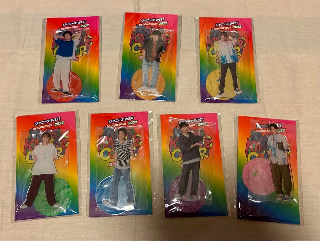 WEST.　アクリルスタンド【飛べ関西から】【アクスタfest】13枚セット