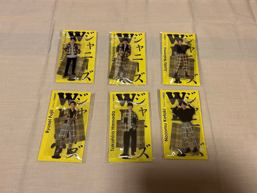 WEST.　アクリルスタンド【飛べ関西から】【アクスタfest】13枚セット