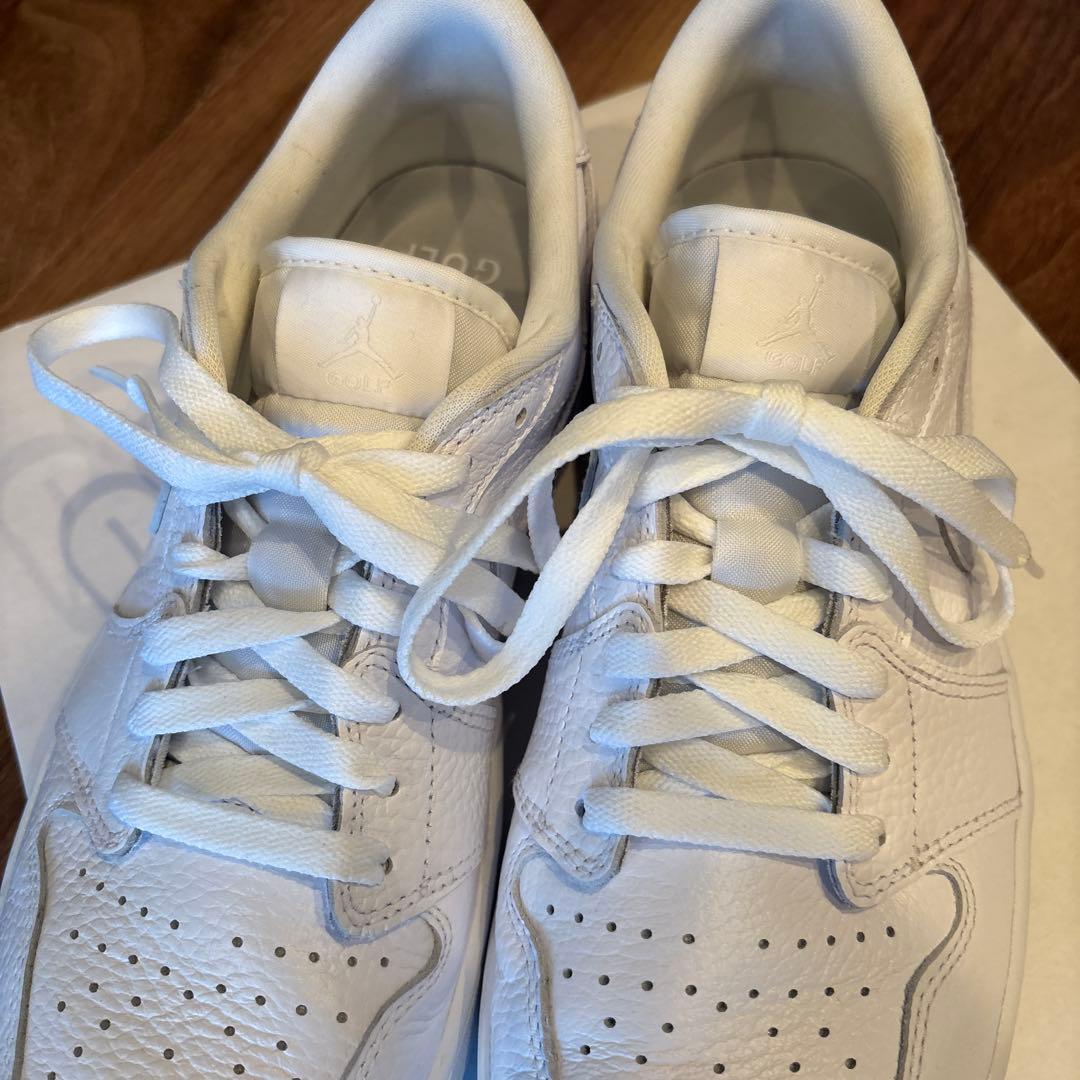 NIKE AIR JORDAN 1 LOW GOLF ホワイト28cm