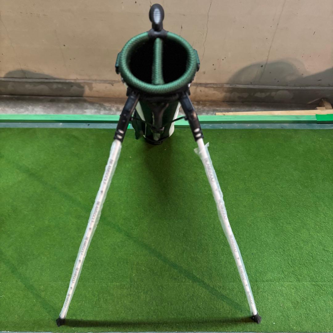 BEAMS GOLF セルフスタンド ゴルフケース 4 グリーン 美品