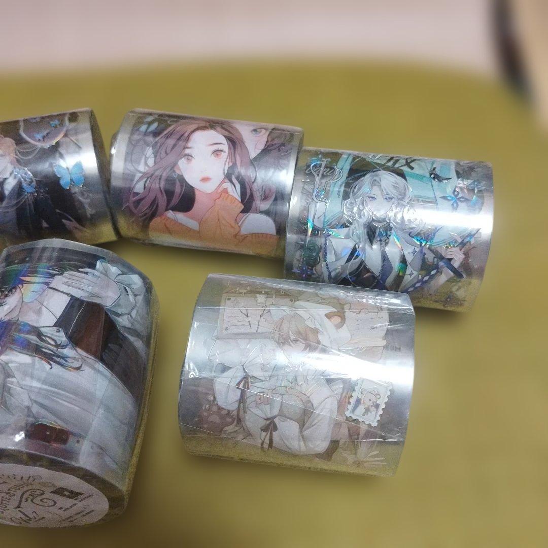 ユ*ナ様 ［新品・12点セット・おまけつき］海外マスキングテープ 特殊マステ 男