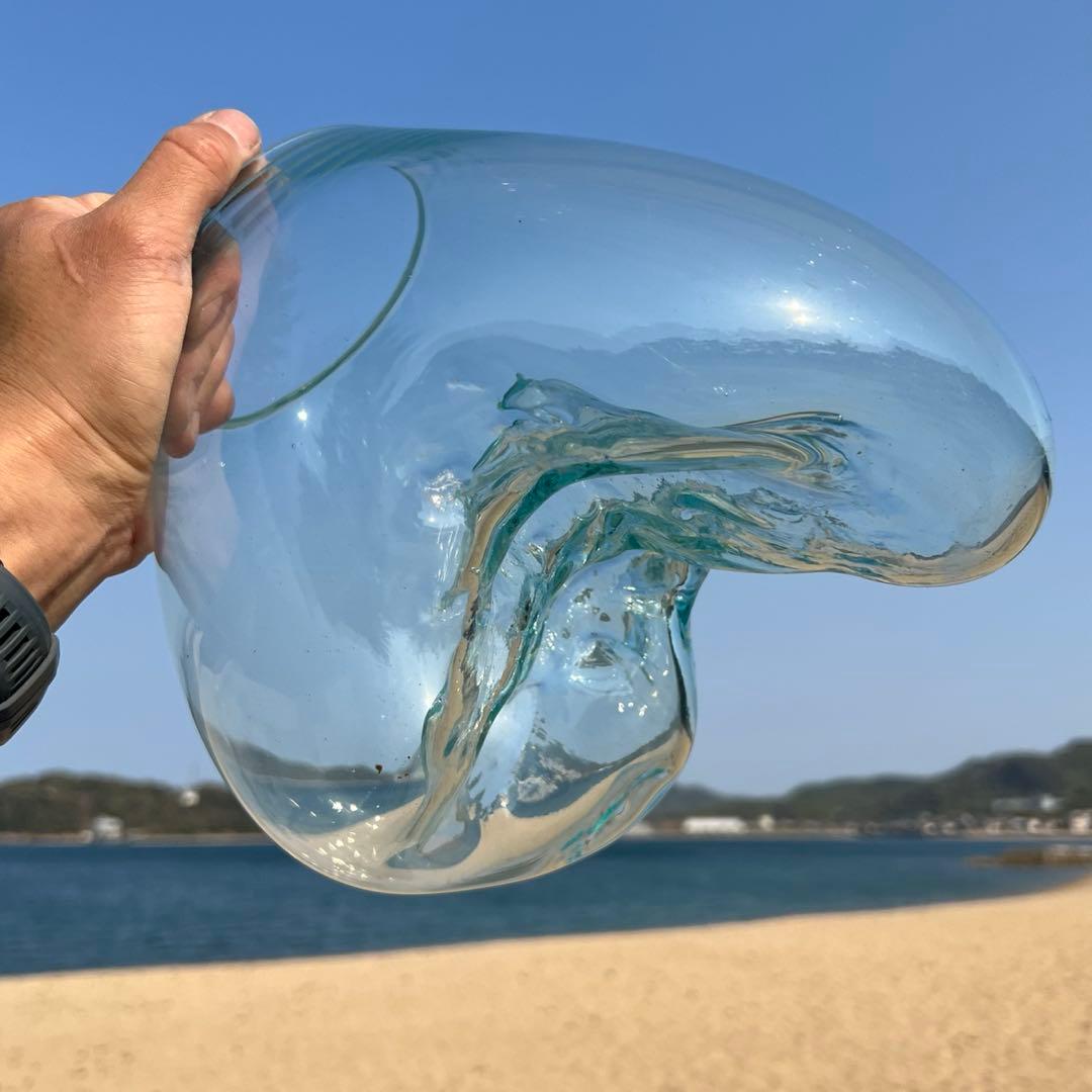流木ガラス オブジェ特大D 花瓶 金魚鉢 ガーデニング テラリウム 観賞魚 容器