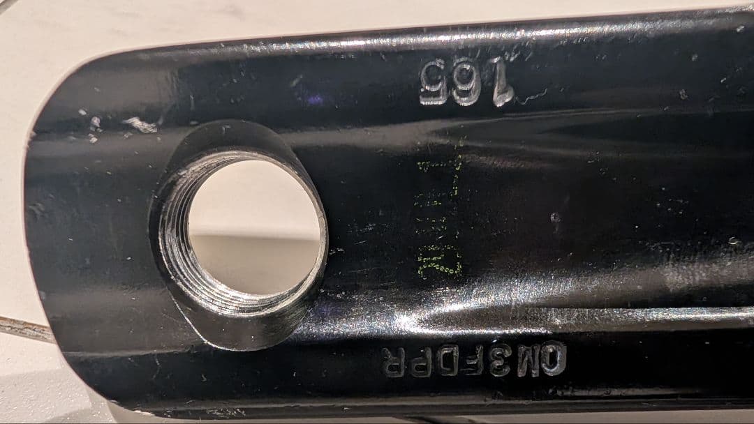 本物　スラム オムニウム クランク165mm BB