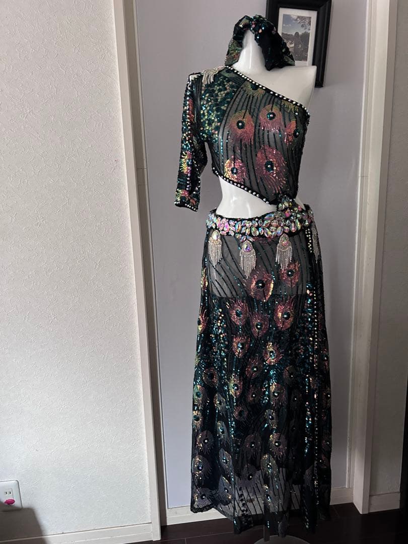 ベリーダンス衣装セットオリエンタルサービス付きです