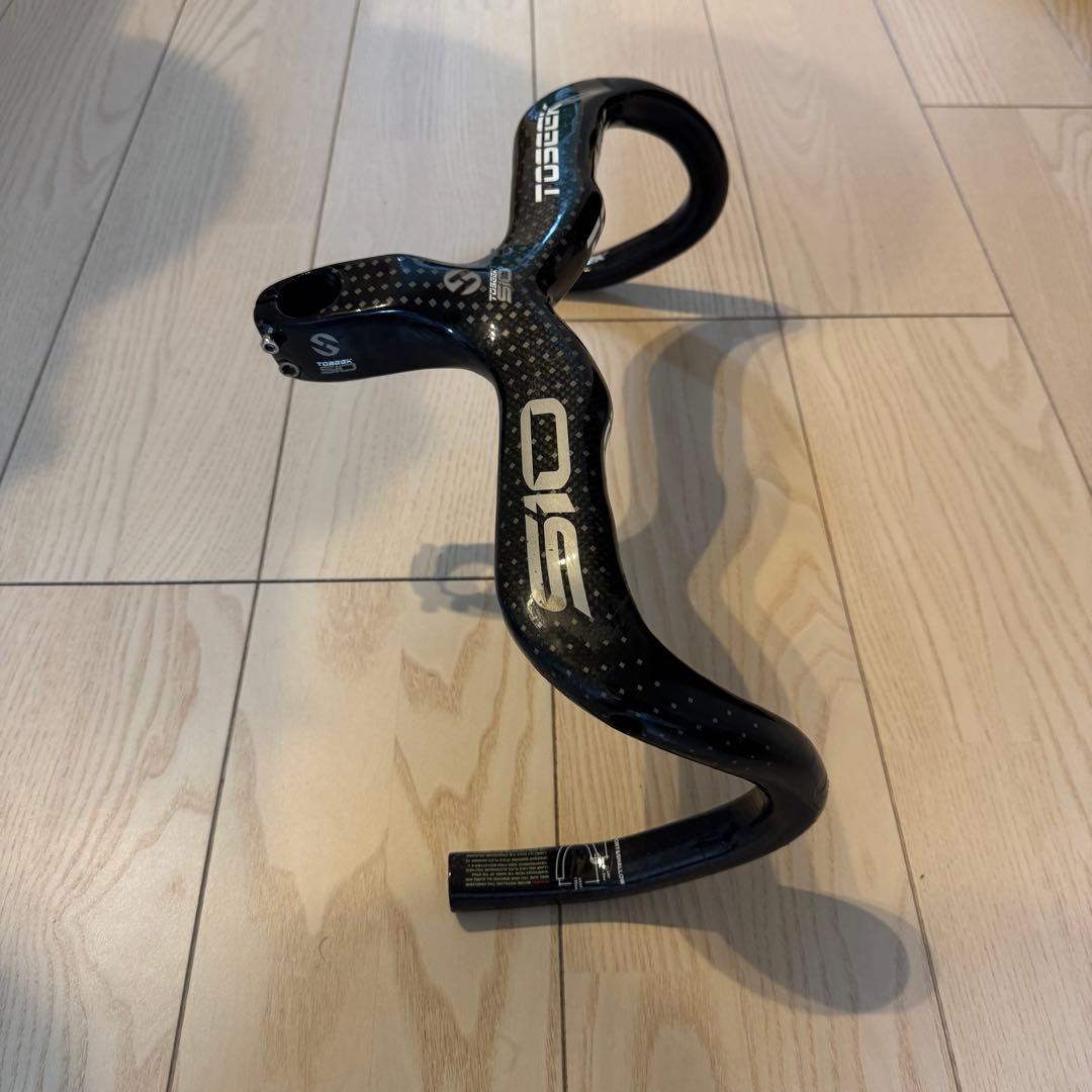 Toseek ステム一体型ハンドル カーボン