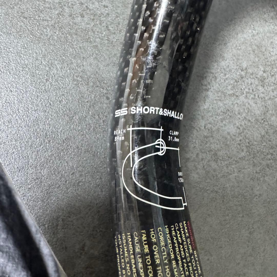 Toseek ステム一体型ハンドル カーボン