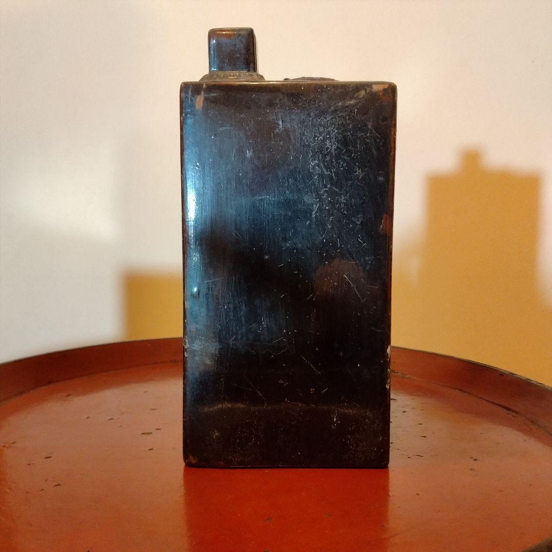 江戸時代　木製漆塗　酒器　水柱