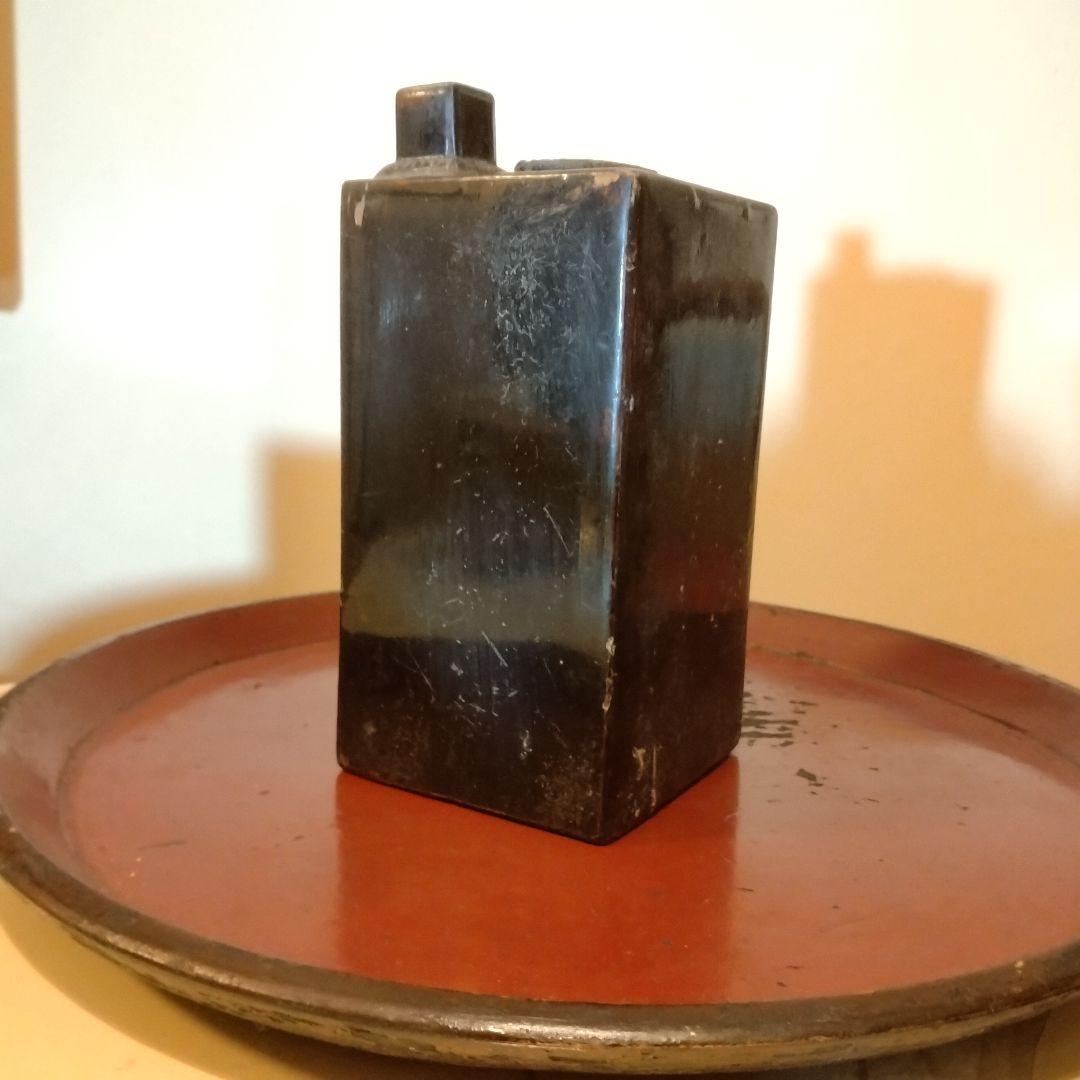 江戸時代　木製漆塗　酒器　水柱