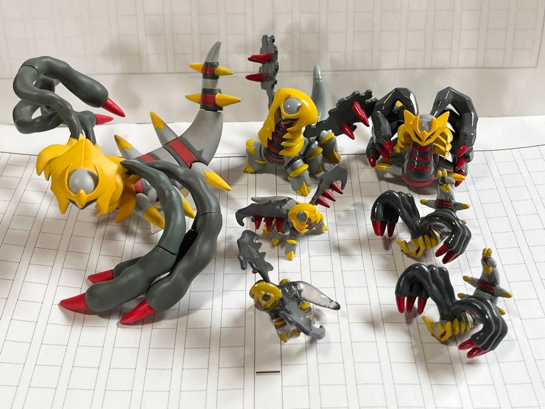 ポケモン ギラティナ フィギュア 7個
