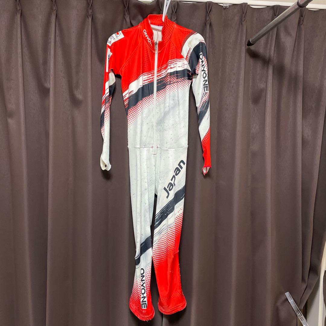 オンヨネ　レーシングワンピー 赤白 グラデーション　【最終価格！】