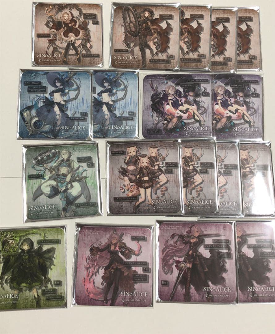 シノアリス 前期〜後期コースター