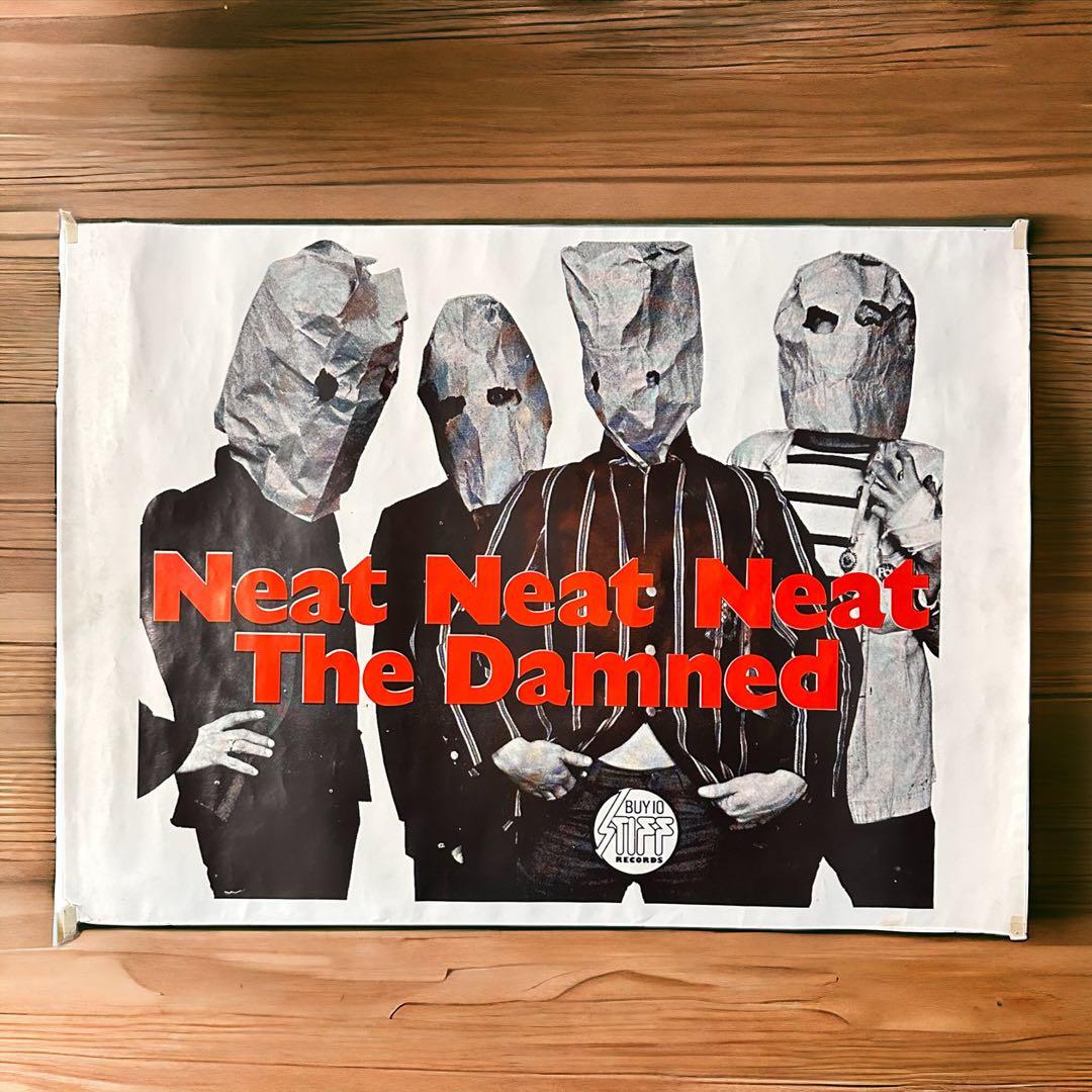 ザ・ダムド “嵐のロックンロール”80s ヴィンテージポスター