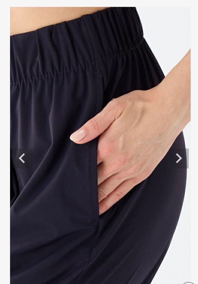 美品！suria スリア ナイールズパンツ ブラック M