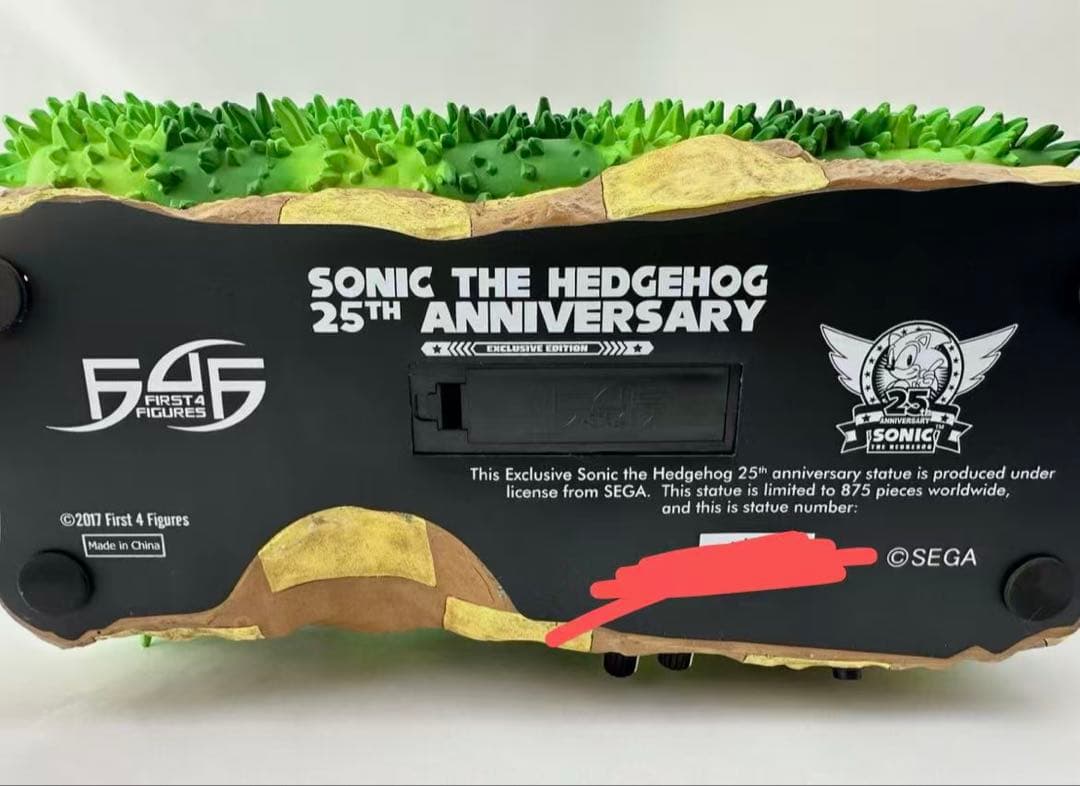 ソニック・ザ・ヘッジホッグ F4F 25周年記念限定版 スタチュー フィギュア
