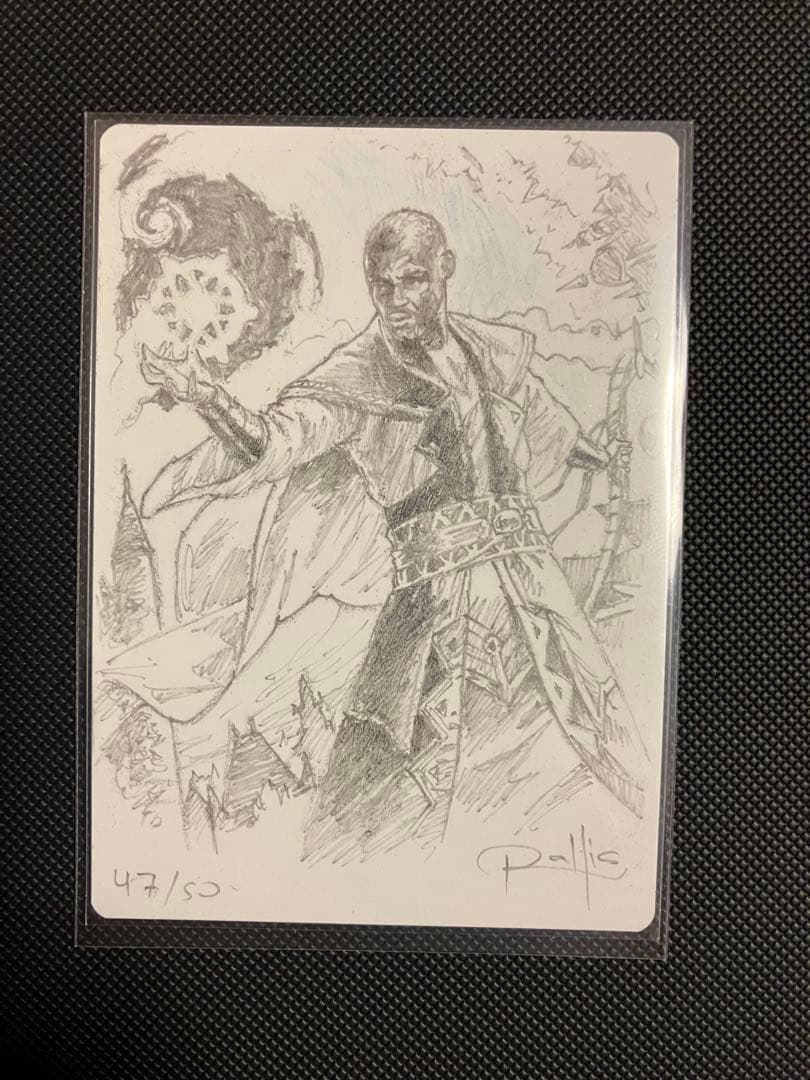 MTG 時を解す者、テフェリー　アーティストプルーフ　Secret Lair