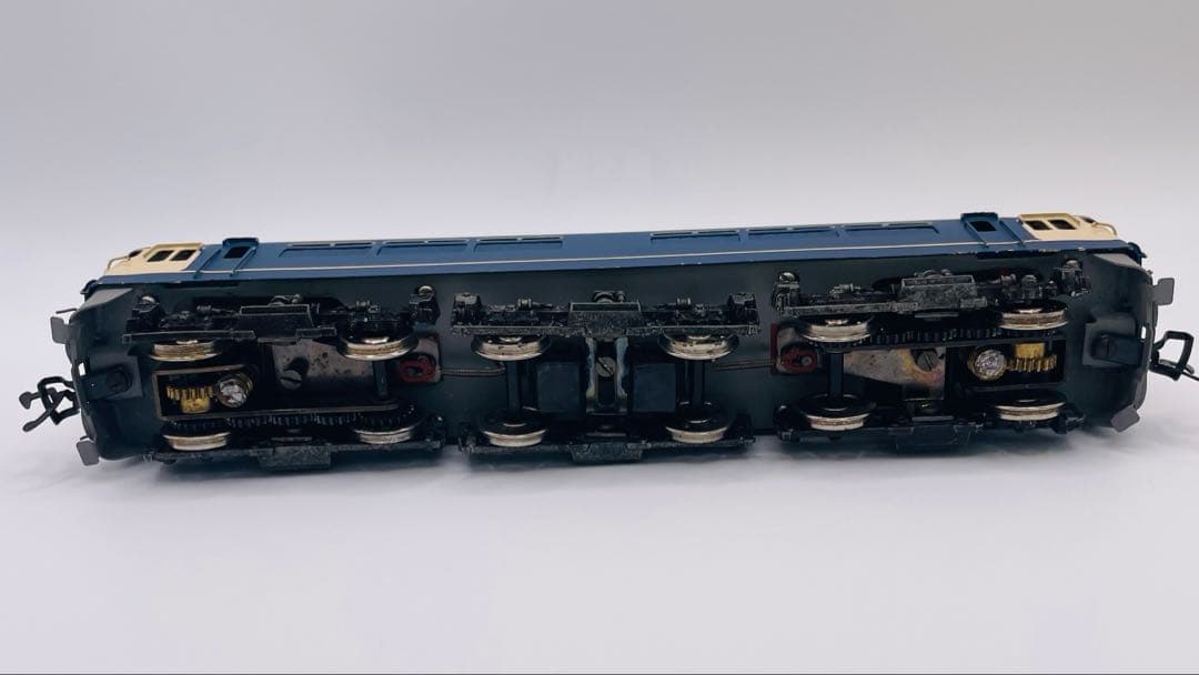 【ジャンク】カツミ KTM EF65 HOゲージ 電気機関車 青