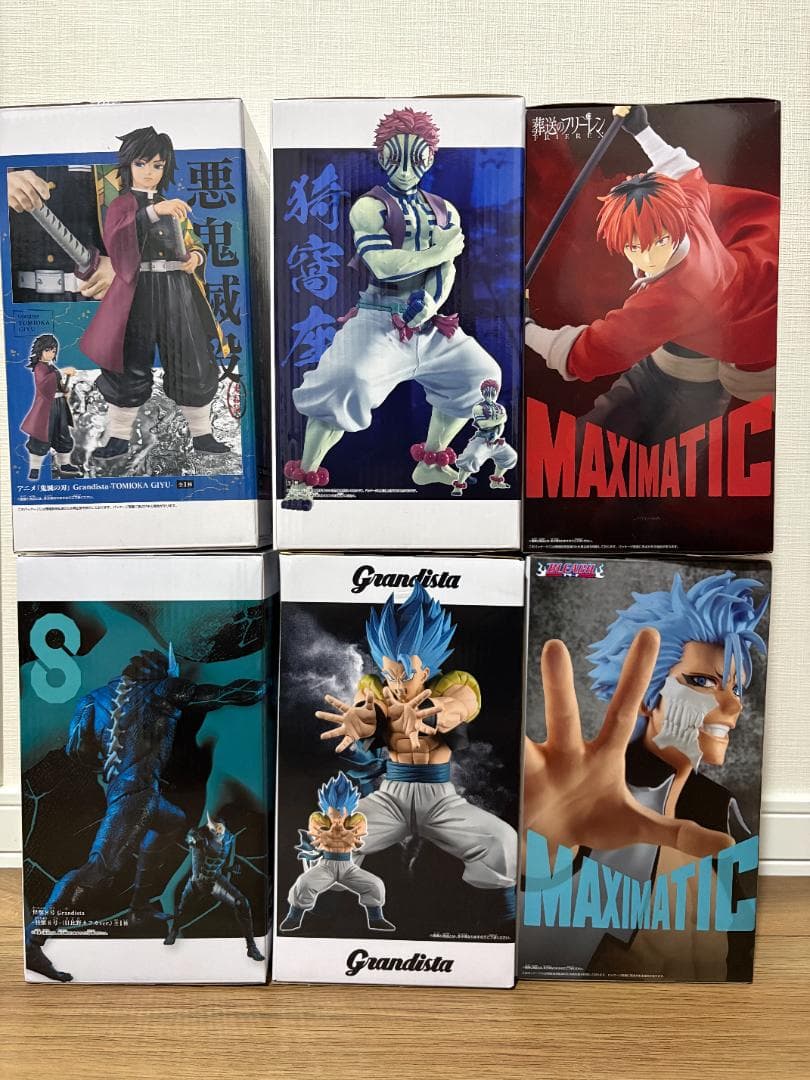 鬼滅の刃　猗窩座　冨岡義勇 BLEACH 葬送のフリーレン MAXIMATIC