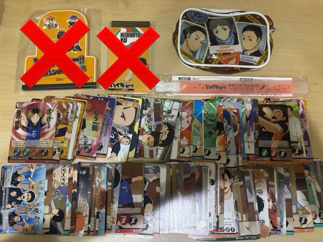 ハイキュー　缶バッチ　ストラップ　ポストカード　カード まとめ売り バラ売り可