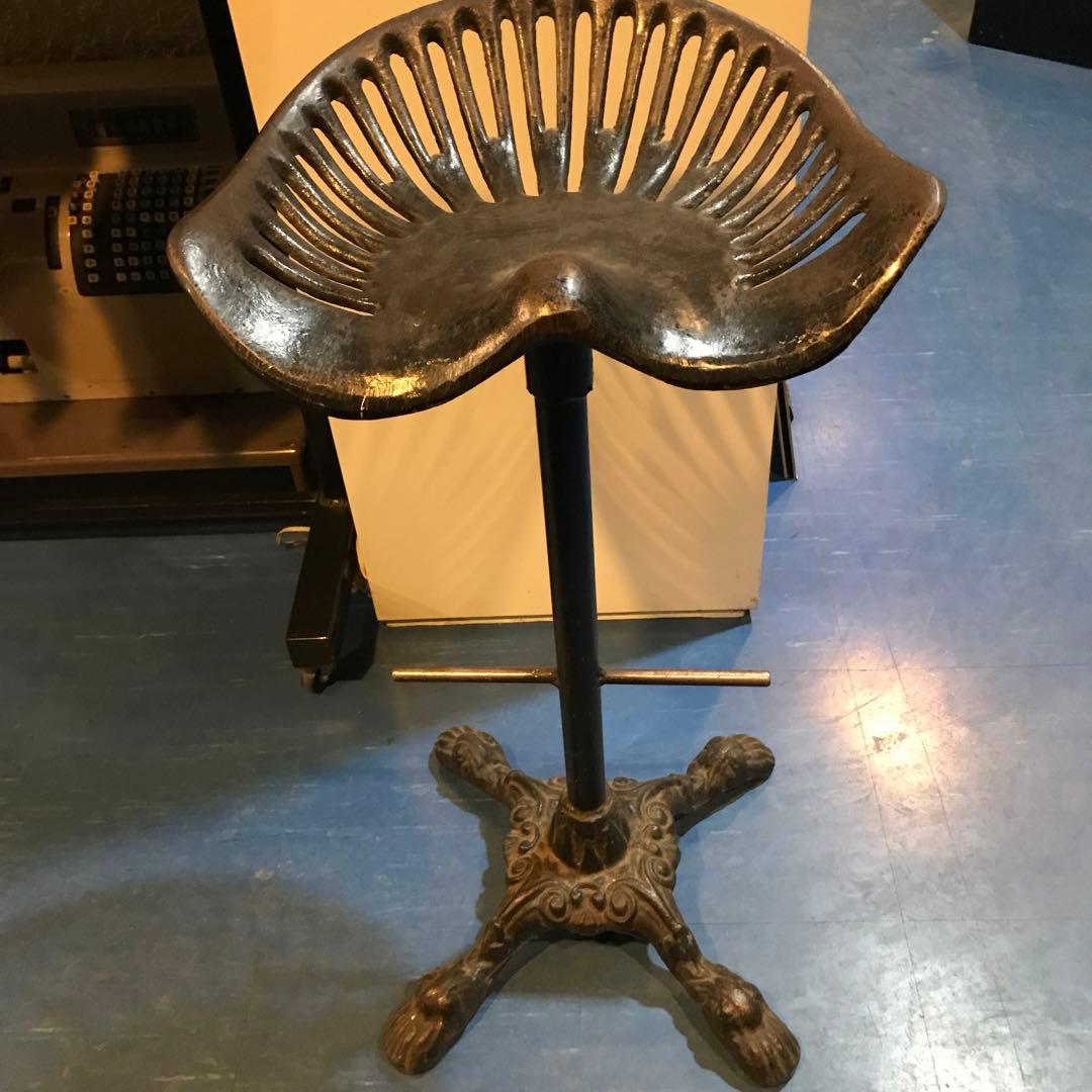 アイアン　ハイ、chair アンティーク