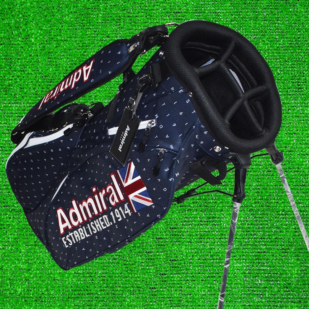 ら*ん様 Admiral Golf アドミラル ゴルフ スタンド式 キャディバッ